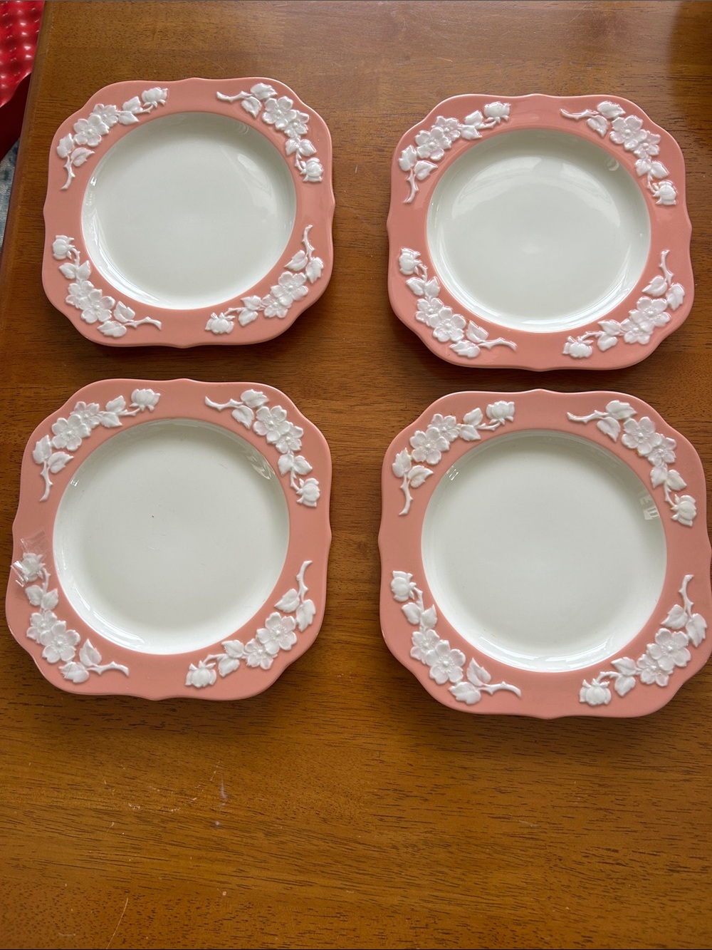 Vintage 1930s Lennox apple Blossom salad or dessert plates